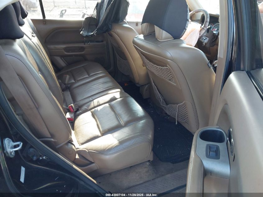 2006 Honda Pilot Ex-L VIN: 2HKYF18506H542895 Lot: 43807104