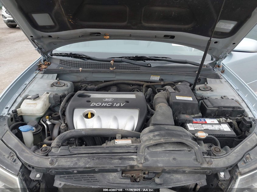 2008 Hyundai Sonata Gls VIN: 5NPET46C98H297564 Lot: 43807108