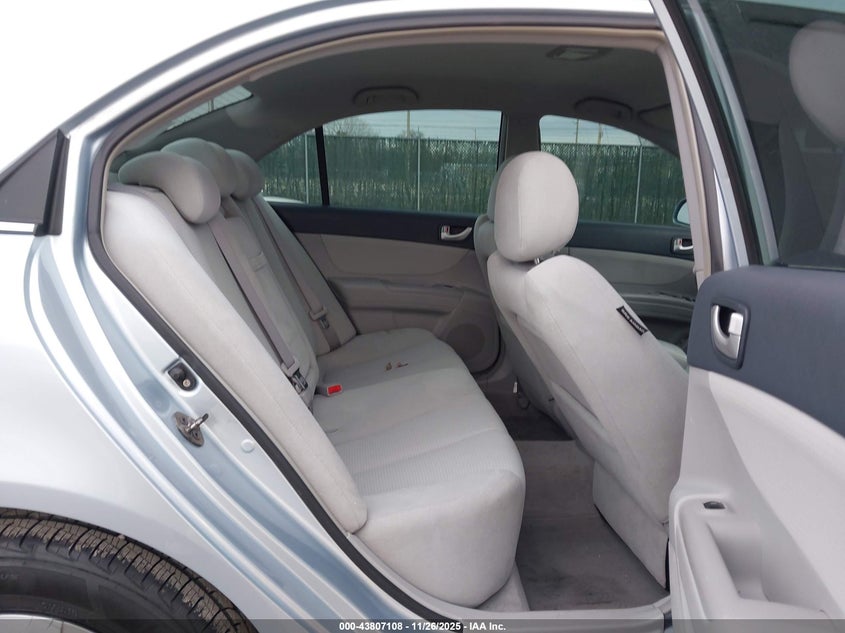 2008 Hyundai Sonata Gls VIN: 5NPET46C98H297564 Lot: 43807108