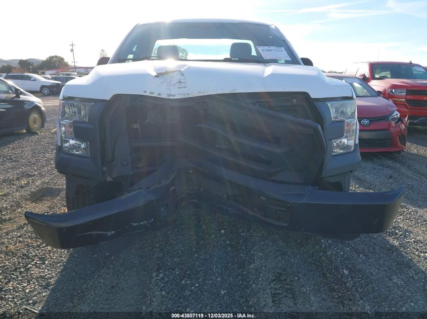 2016 Ford F-150 Xl VIN: 1FTMF1C85GKD96027 Lot: 43807119