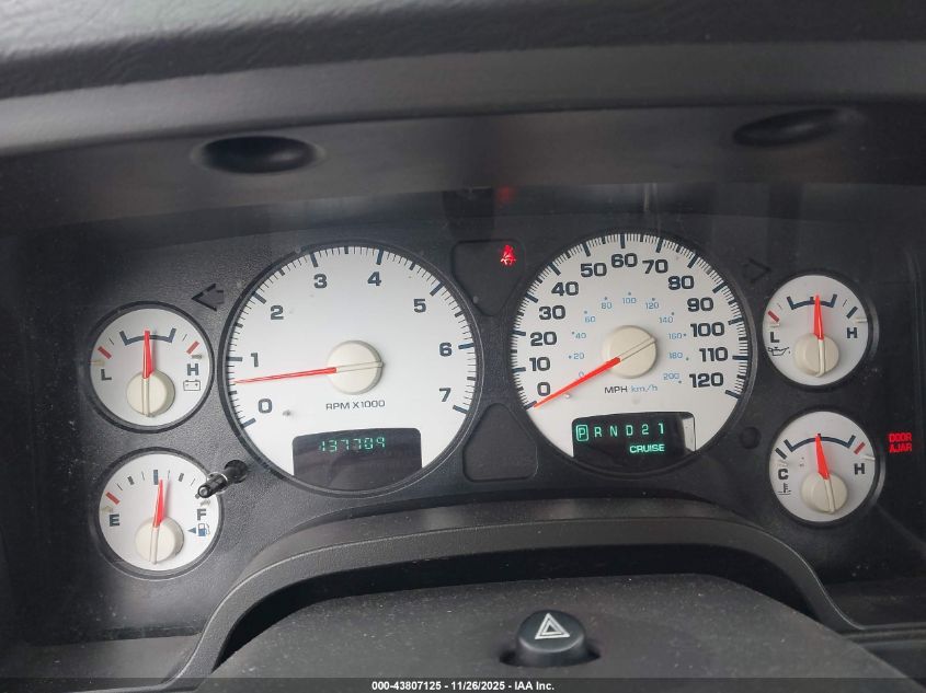 2005 Dodge Ram 1500 Slt/Laramie VIN: 1D7HA18N15S111115 Lot: 43807125