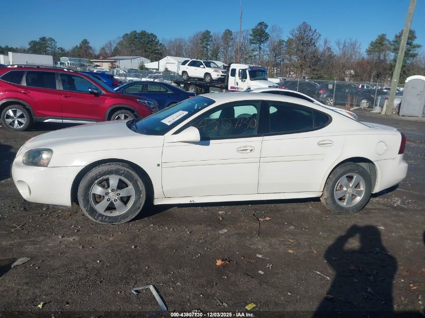 2007 Pontiac Grand Prix VIN: 2G2WP552571208066 Lot: 43807130