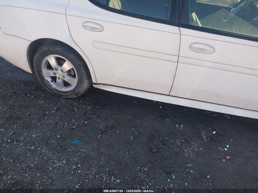 2007 Pontiac Grand Prix VIN: 2G2WP552571208066 Lot: 43807130