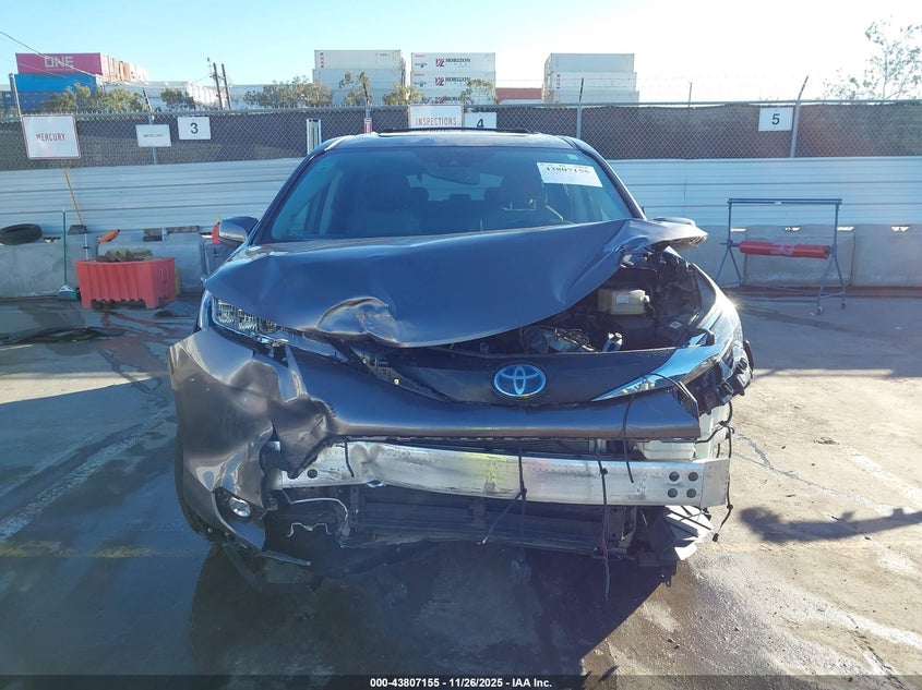 2022 Toyota Sienna Xle VIN: 5TDJRKECXNS097379 Lot: 43807155