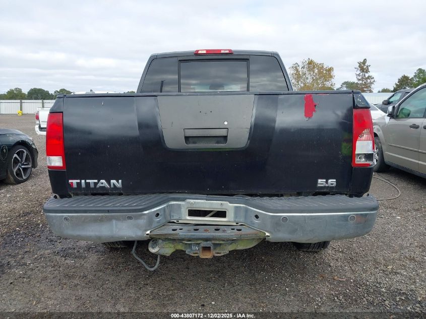 2006 Nissan Titan Se VIN: 1N6BA07A66N551868 Lot: 43807172