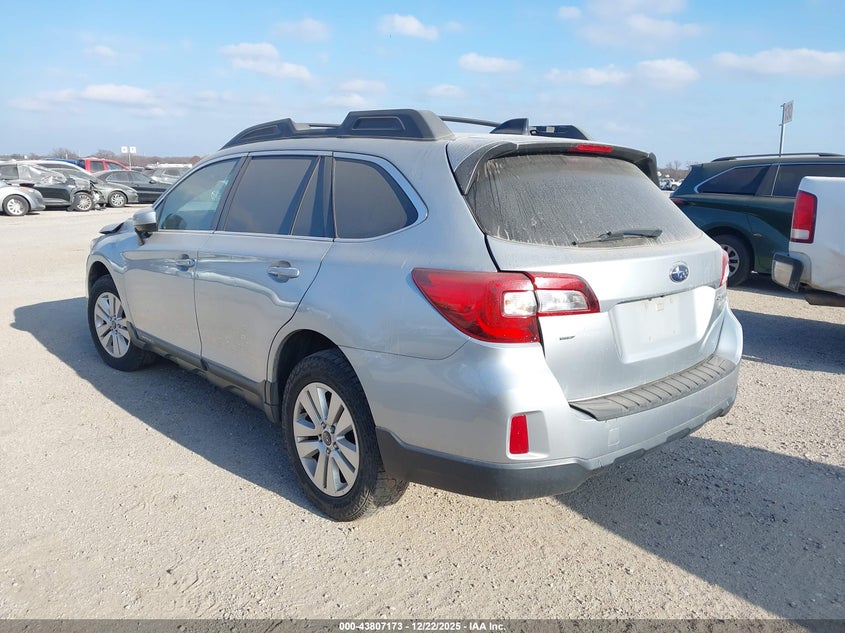 Vin: 4s4bsadc6g3272201, lot: 44302631, subaru outback 2.5i premium 20163