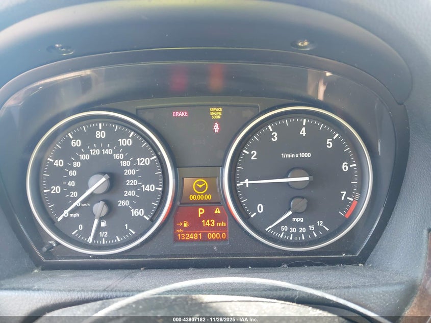 2010 BMW 328I VIN: WBAPH7C53AA176668 Lot: 43807182