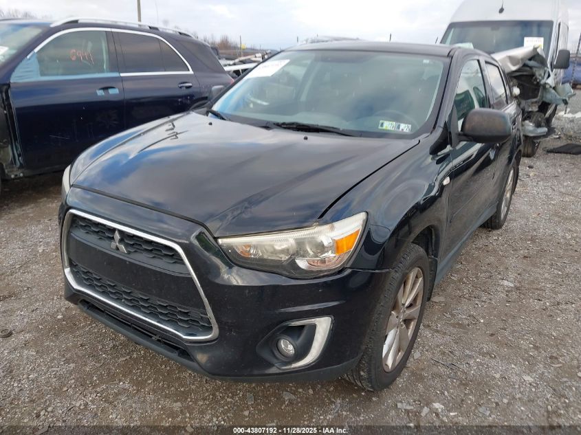 2015 Mitsubishi Outlander Sport Se VIN: 4A4AR4AUXFE007917 Lot: 43807192
