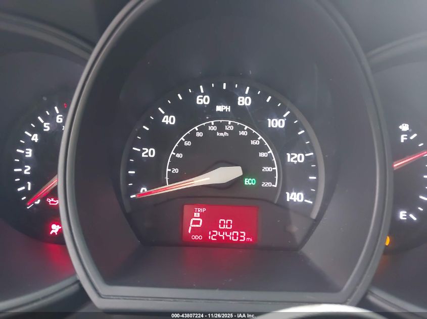 2013 Kia Rio Lx VIN: KNADM4A33D6305871 Lot: 43807224