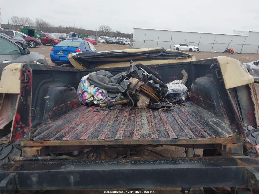 1987 Jeep Comanche VIN: 1JTMG6414HT169630 Lot: 43807235