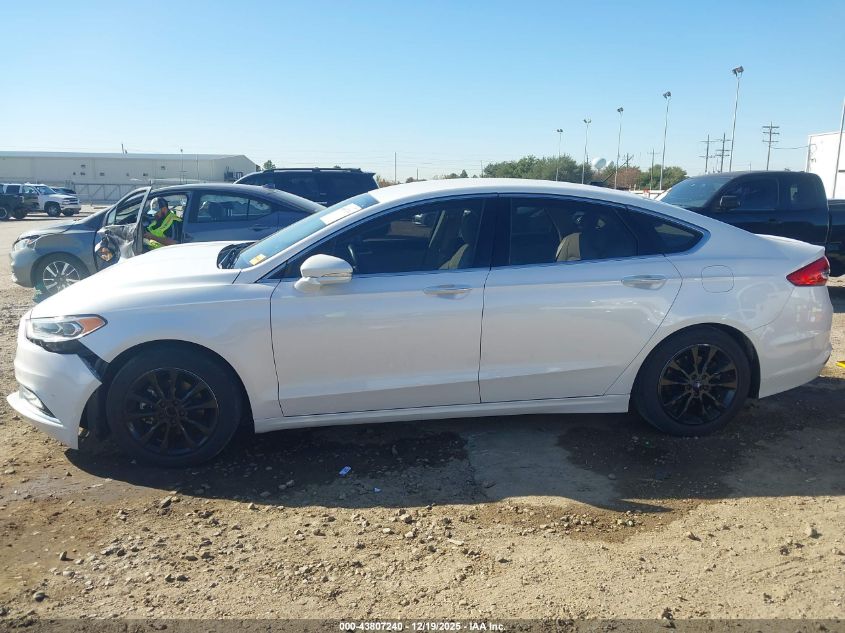 2017 Ford Fusion Se VIN: 3FA6P0HD2HR349630 Lot: 43807240
