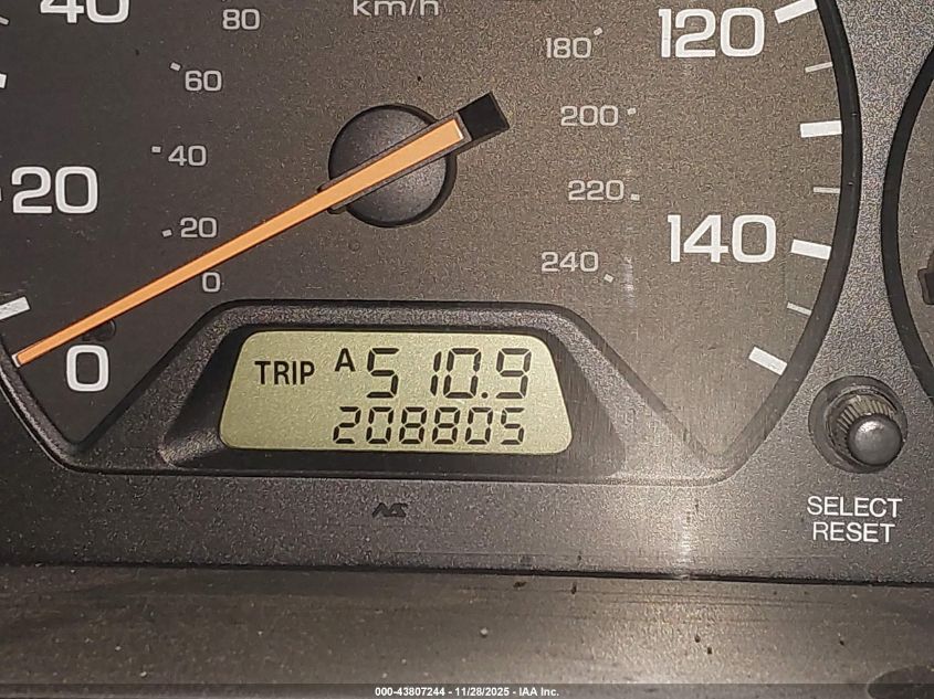 2000 Honda Accord 2.3 Ex VIN: JHMCG667XYC003867 Lot: 43807244