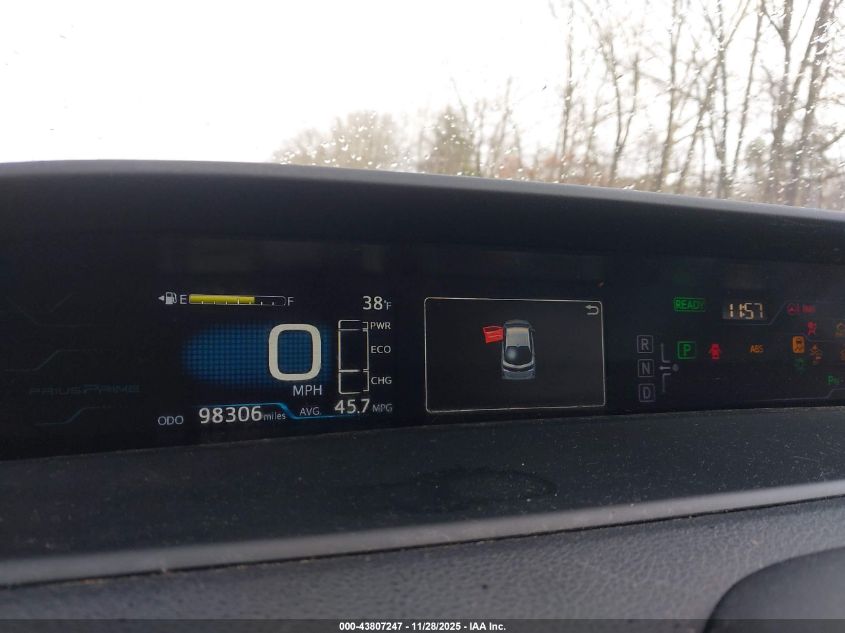 2018 Toyota Prius Prime Advanced VIN: JTDKARFP3J3078447 Lot: 43807247