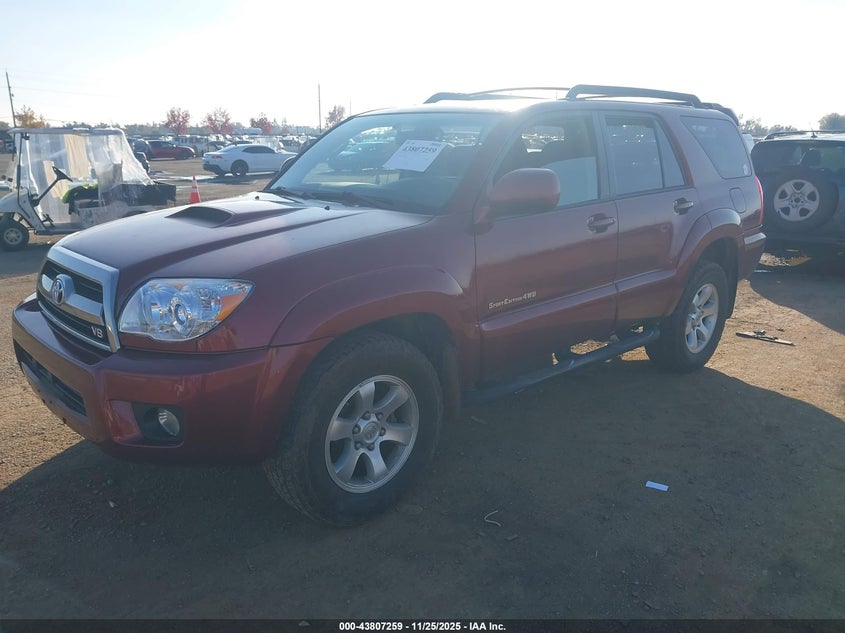 JTEBT14R468037704 2006 TOYOTA 4RUNNER photo no. 2