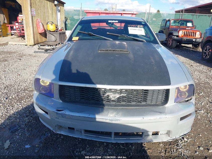 2005 Ford Mustang V6 Deluxe/V6 Premium VIN: 1ZVFT80N555156845 Lot: 43807268
