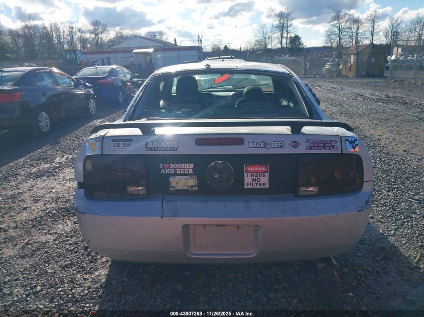 2005 Ford Mustang V6 Deluxe/V6 Premium VIN: 1ZVFT80N555156845 Lot: 43807268