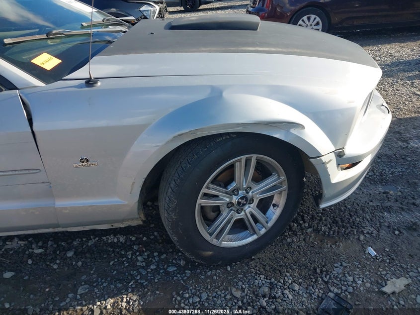 2005 Ford Mustang V6 Deluxe/V6 Premium VIN: 1ZVFT80N555156845 Lot: 43807268