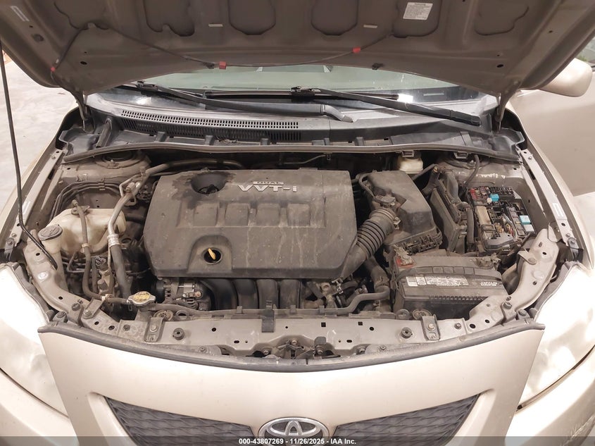 2009 Toyota Corolla Xle VIN: 1NXBU40EX9Z031743 Lot: 43807269