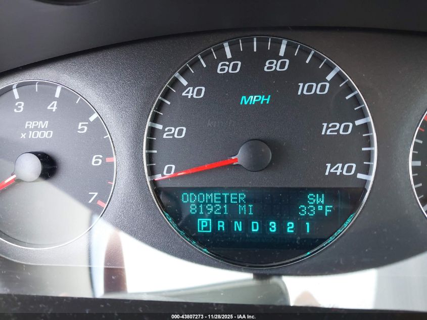 2009 Chevrolet Impala Lt VIN: 2G1WT57NX91105994 Lot: 43807273