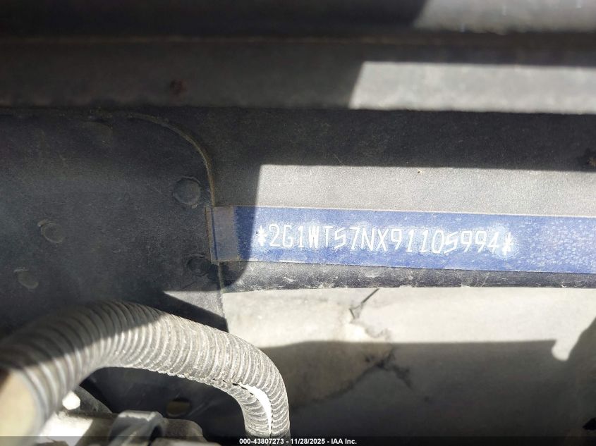 2009 Chevrolet Impala Lt VIN: 2G1WT57NX91105994 Lot: 43807273