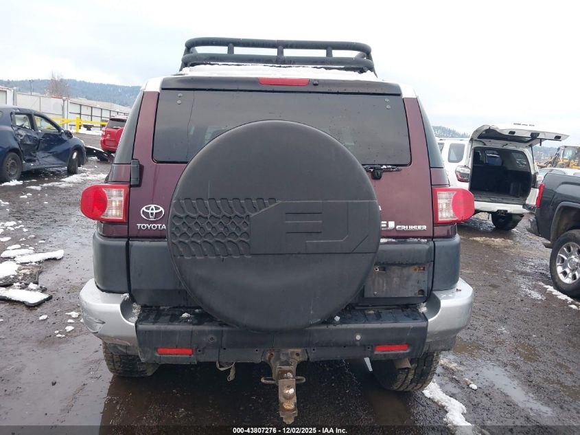 2007 Toyota Fj Cruiser VIN: JTEBU11F170077973 Lot: 43807276