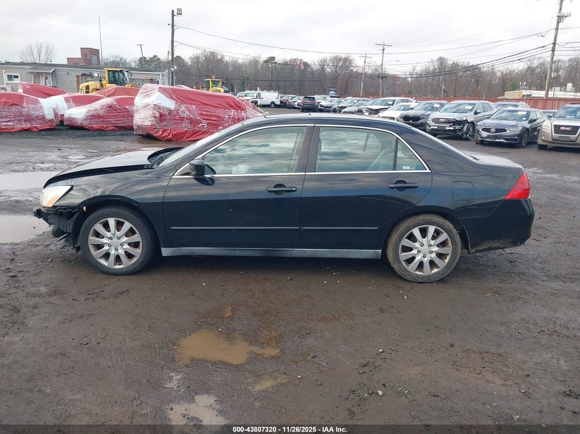 2006 Honda Accord 3.0 Lx VIN: 1HGCM66376A001611 Lot: 43807320