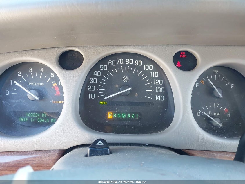 2003 Buick Lesabre Custom VIN: 1G4HP52K434132651 Lot: 43807334