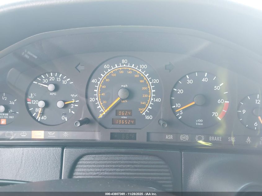 1995 Mercedes-Benz S 420 VIN: WDBGA43E3SA257174 Lot: 43807369