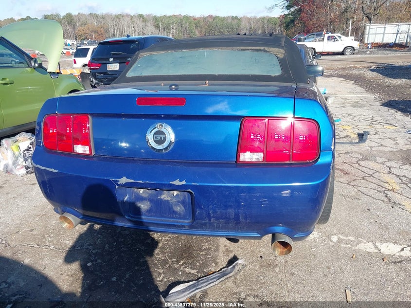 2008 Ford Mustang Gt Deluxe/Gt Premium VIN: 1ZVHT85H285179760 Lot: 43807379