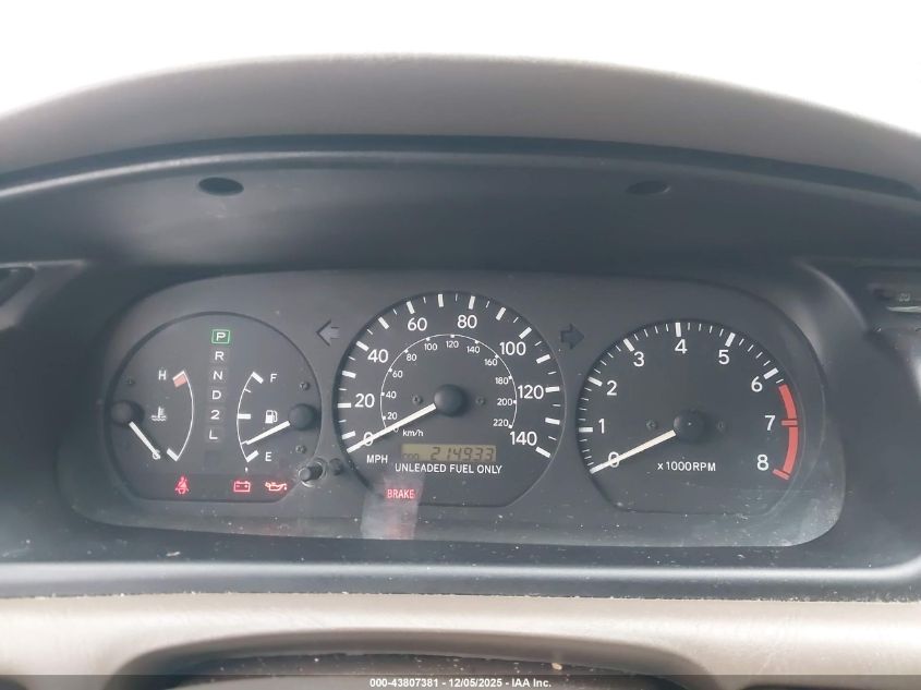 1999 Toyota Camry Le VIN: 4T1BG22K8XU878594 Lot: 43807381