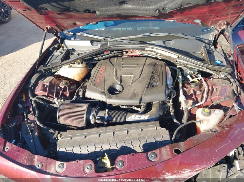 2018 Alfa Romeo Giulia Ti Sport Rwd VIN: ZARFAECN3J7599020 Lot: 43807404