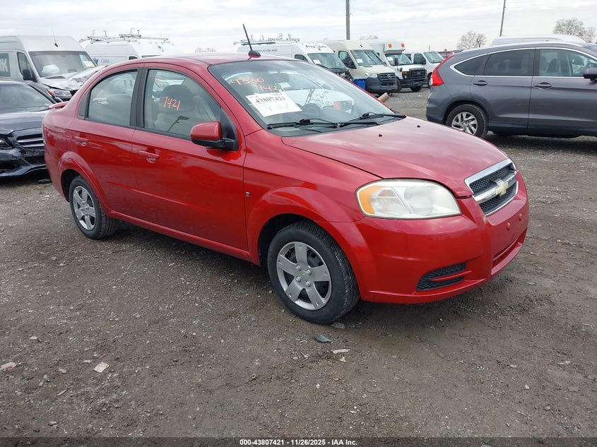 KL1TD56E59B627996 2009 Chevrolet Aveo Lt auction photo 1