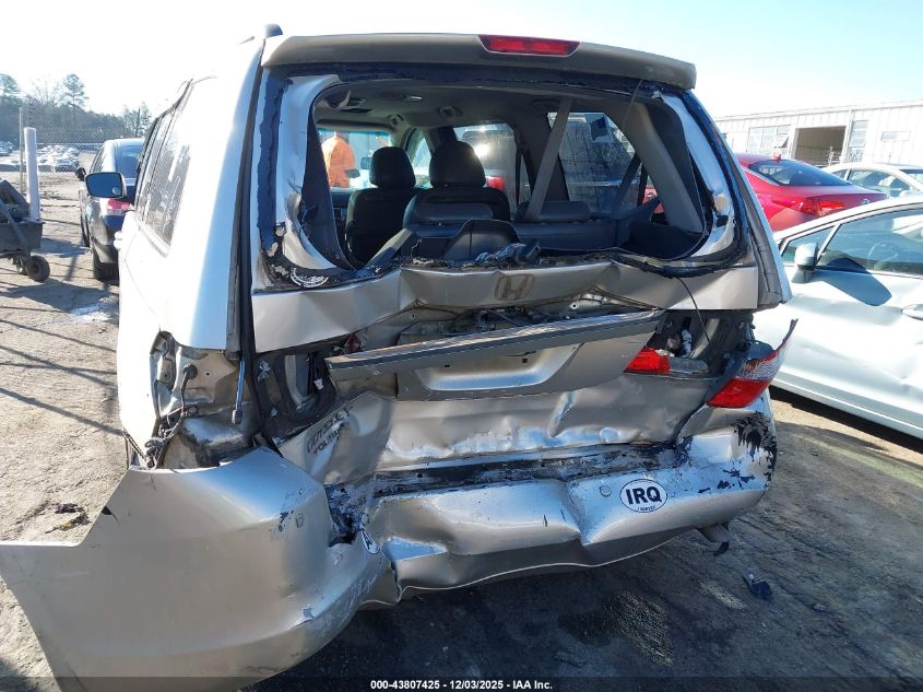 2006 Honda Odyssey Touring VIN: 5FNRL388X6B016548 Lot: 43807425