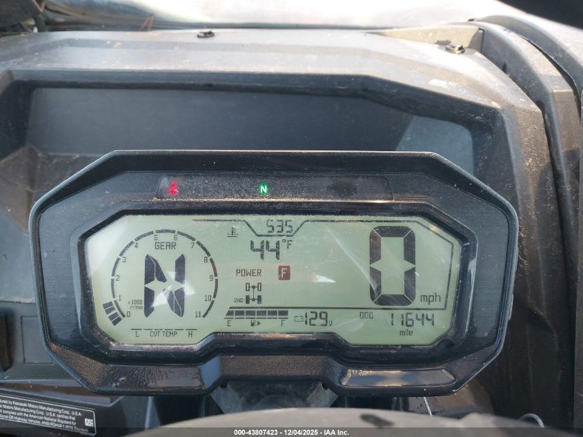 2021 Kawasaki Krf 1000 A VIN: JKARFCA15MB507771 Lot: 43807423