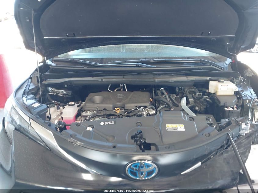 2024 Toyota Sienna Xle VIN: 5TDYRKEC3RS181449 Lot: 43807446