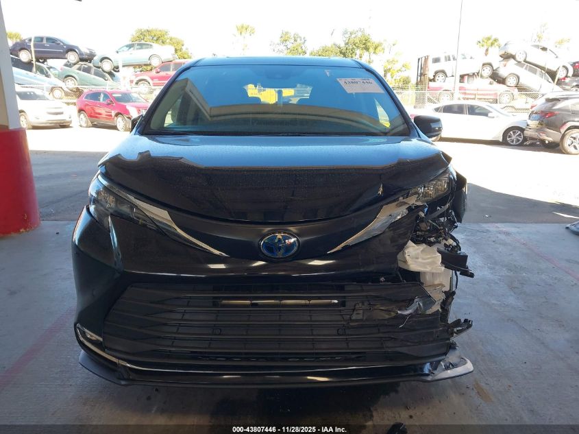 2024 Toyota Sienna Xle VIN: 5TDYRKEC3RS181449 Lot: 43807446