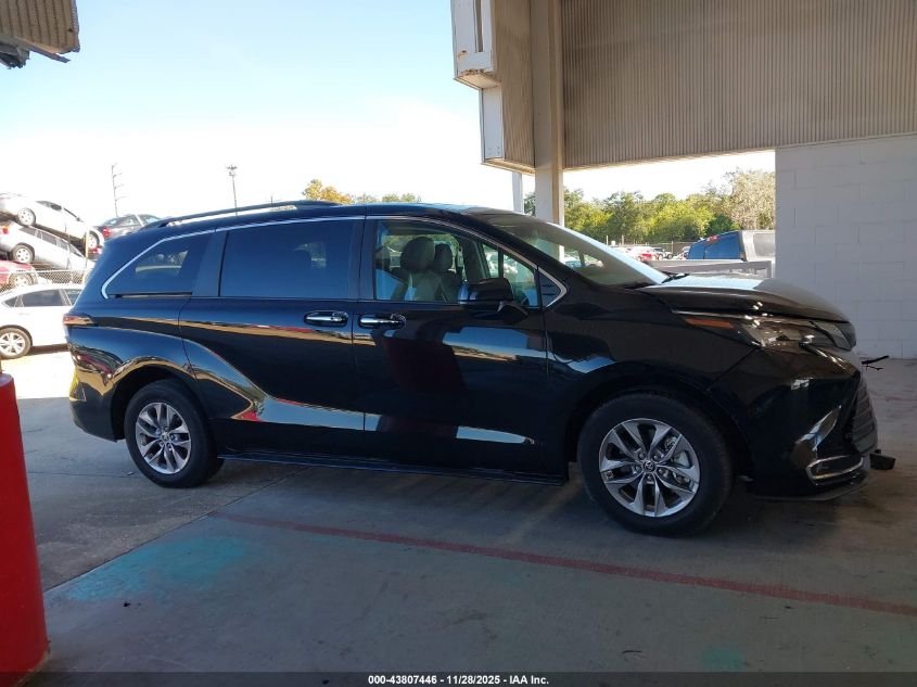 2024 Toyota Sienna Xle VIN: 5TDYRKEC3RS181449 Lot: 43807446