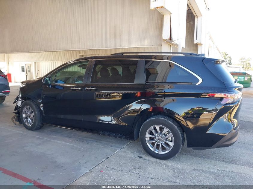 2024 Toyota Sienna Xle VIN: 5TDYRKEC3RS181449 Lot: 43807446
