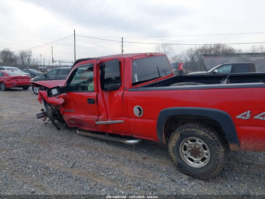 2005 GMC Sierra 2500Hd Sle VIN: 1GTHK29U65E294576 Lot: 43807466