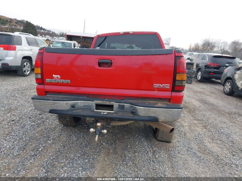 2005 GMC Sierra 2500Hd Sle VIN: 1GTHK29U65E294576 Lot: 43807466