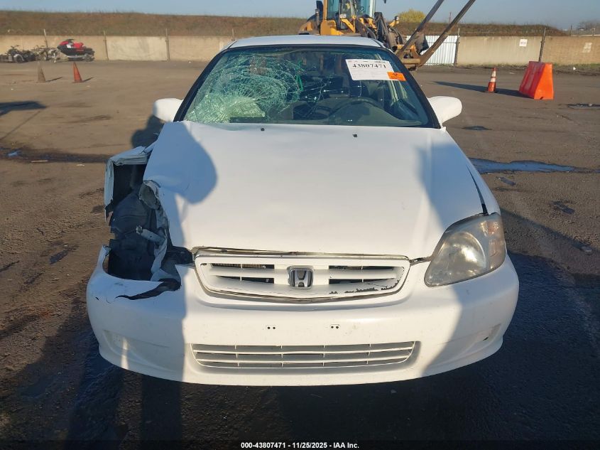 2000 Honda Civic Dx VIN: 2HGEJ634XYH101382 Lot: 43807471