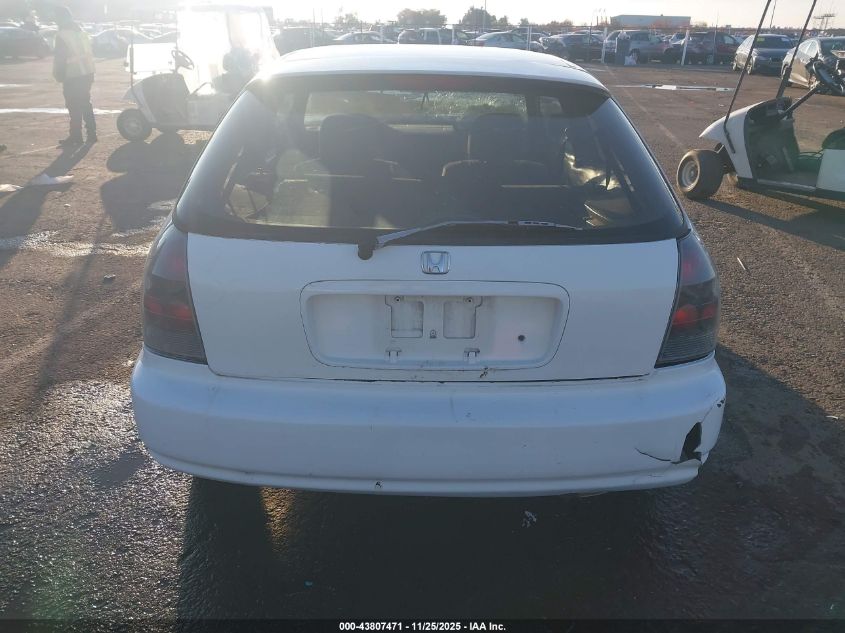2000 Honda Civic Dx VIN: 2HGEJ634XYH101382 Lot: 43807471