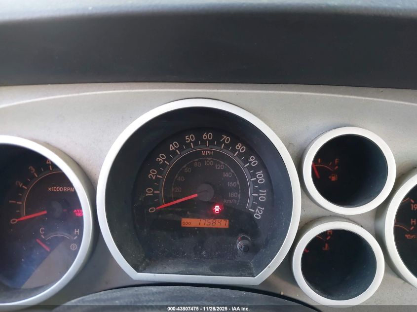 2008 Toyota Tundra Sr5 5.7L V8 VIN: 5TFBV54138X074171 Lot: 43807475