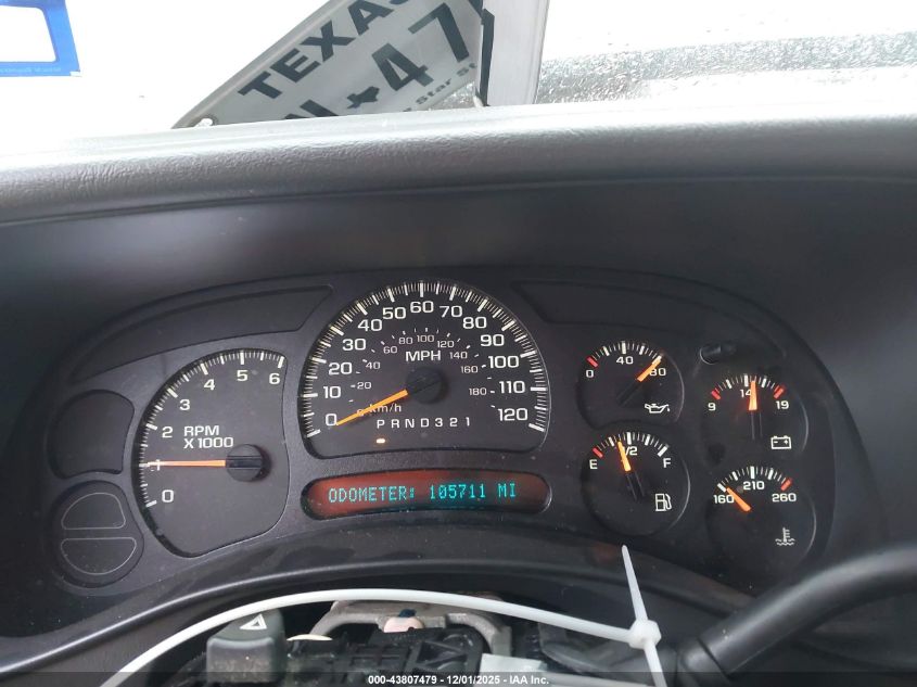 2007 Chevrolet Silverado 1500 Classic Lt2 VIN: 2GCEC13ZX71142660 Lot: 43807479