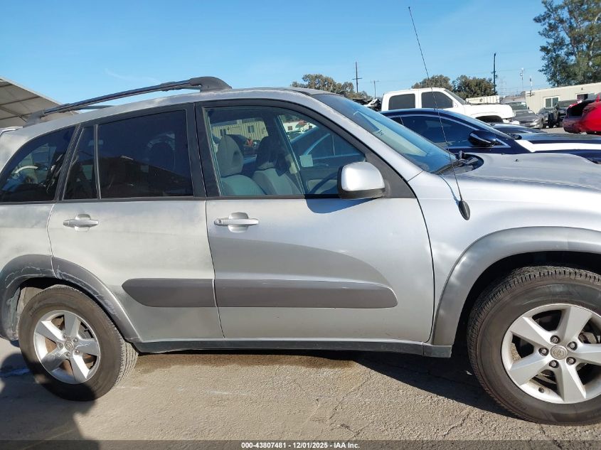 2005 Toyota Rav4 VIN: JTEGD20V550092462 Lot: 43807481