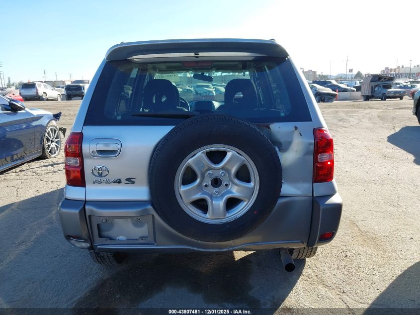 2005 Toyota Rav4 VIN: JTEGD20V550092462 Lot: 43807481