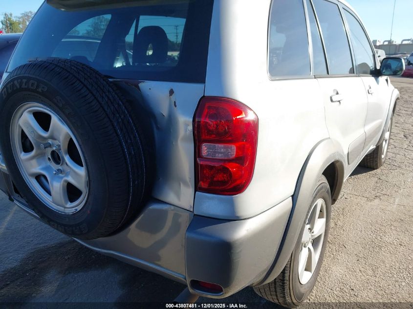 2005 Toyota Rav4 VIN: JTEGD20V550092462 Lot: 43807481