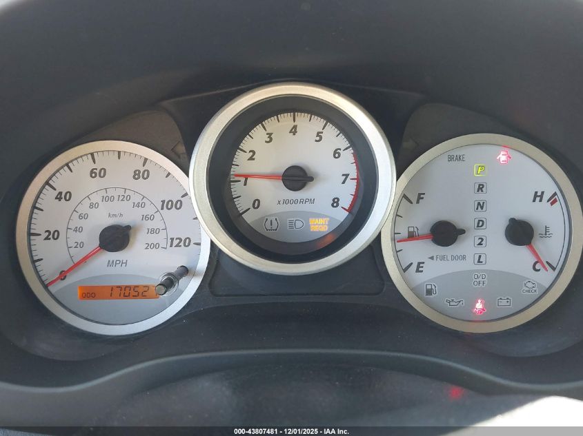 2005 Toyota Rav4 VIN: JTEGD20V550092462 Lot: 43807481