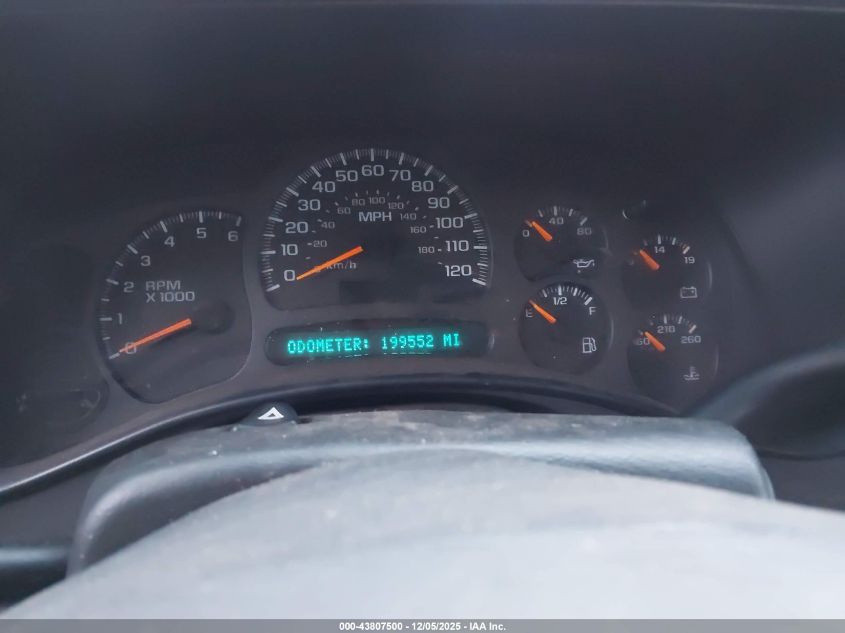 2003 Chevrolet Avalanche 1500 VIN: 3GNEC13T73G188841 Lot: 43807500