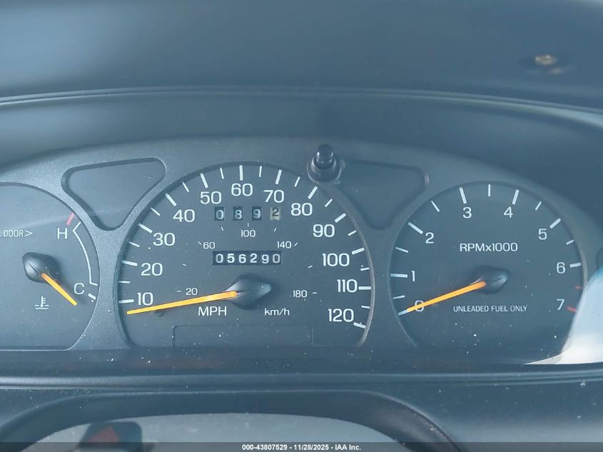 1998 Mercury Sable Ls VIN: 1MEFM53S4WA649164 Lot: 43807529